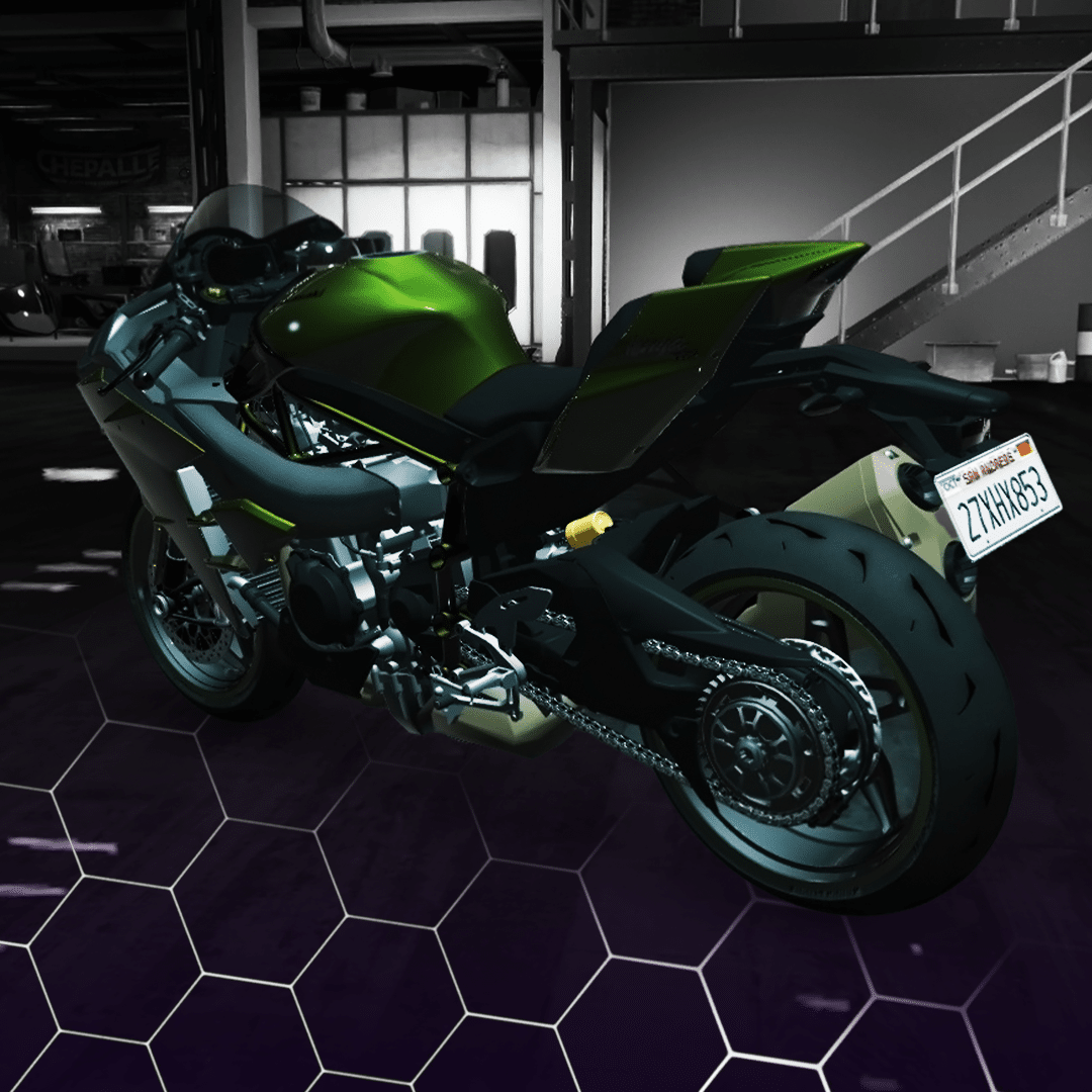 Kawasaki Ninja H2 SPECIAL (کد محصول: 135) - سرور رول پلی حرفه ای VMP Kawasaki Ninja H2 SPECIAL (کد محصول: 135) Image 2